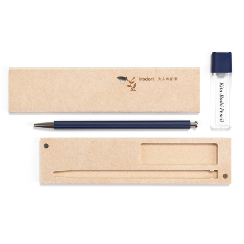 北星大人鉛筆 彩 木質筆盒組 藍色