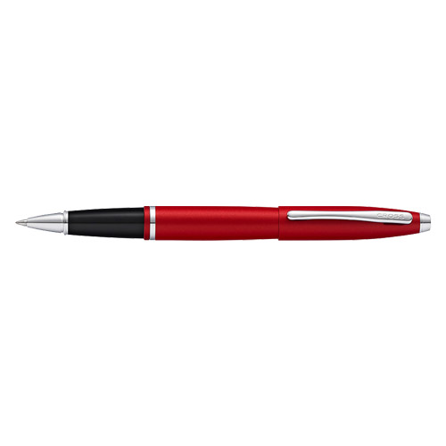 【可雷雕】美國 CROSS 凱樂系列 啞金屬 Selectip 鋼珠筆 深紅