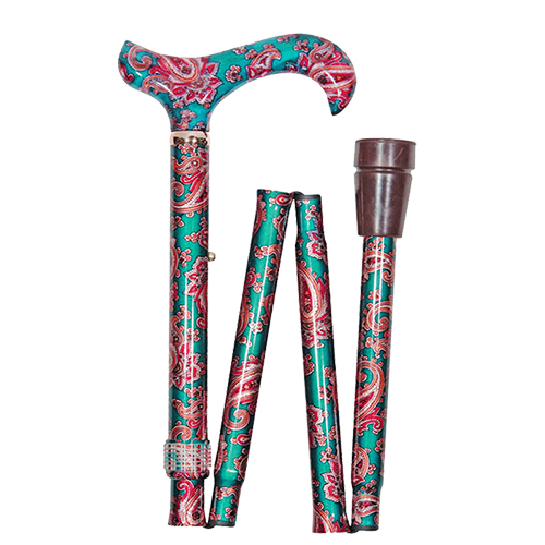 英國classic canes 可摺疊收納+調整高低 折疊手杖(5003D-粗款)