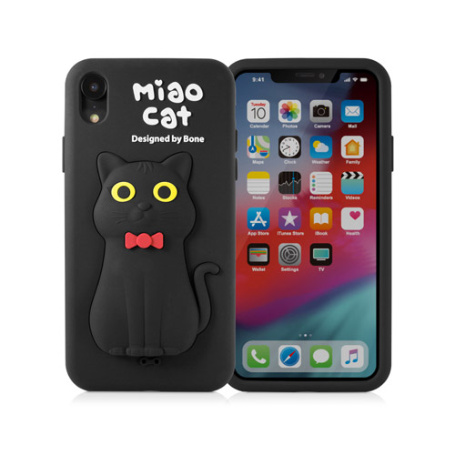 Bone iPhone XR 手機殼 公仔保護套 (6.1吋) 喵喵貓