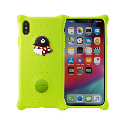 Bone iPhone XS Max 手機殼 泡泡保護套 (6.5吋) 企鵝小丸