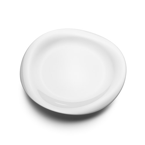 丹麥 Georg Jensen Cobra Porcelain Dinner Plate 27cm 喬治傑生 婀娜 白瓷流線 晚餐餐盤