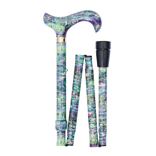 英國classic canes 可摺疊收納+調整高低 折疊手杖(4662D-粗款)