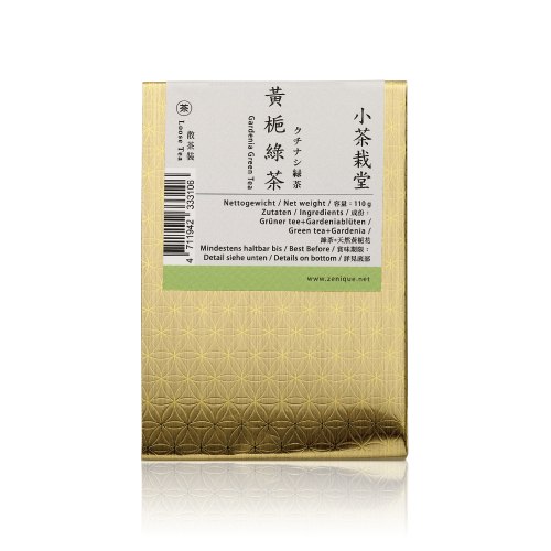 小茶栽堂Zenique ｜散茶補充包【散茶】110g(黃梔綠茶)