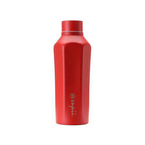 Boii 本因 六角造型保溫瓶450ml-珊瑚紅