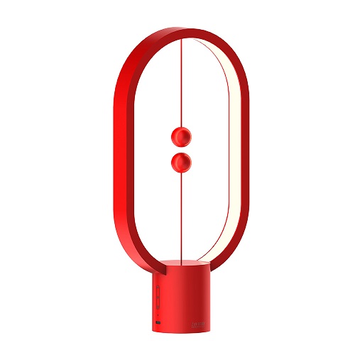 Zan design HengPRO 衡 LED橢圓形檯燈2.0-烤漆款紅色