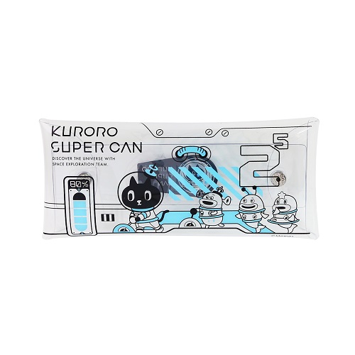 Kuroro SuperCan 萬用透明收納包-啟動小飛船