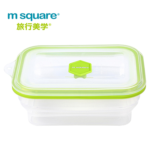 JB DESIGN m square 矽膠微波保鮮盒(綠)