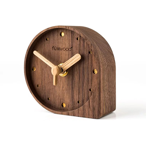 fünwood 木銅桌鐘
