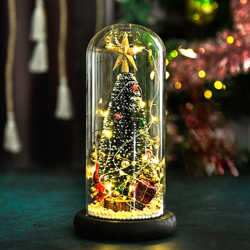 家居生活雜貨舖 繽紛聖誕玻璃裝飾燈