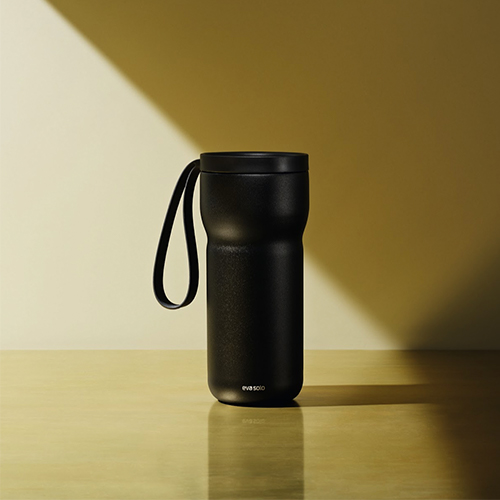 丹麥 eva solo 隨型保溫茶杯 -黑色 (含濾網) 350ml