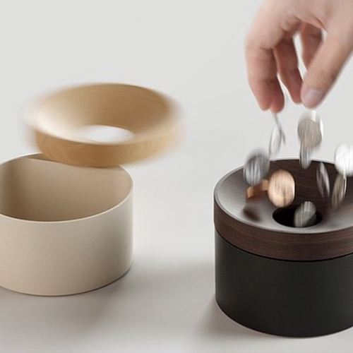 【11/14~12/6聖誕節早鳥優惠】Mordeco 轉轉零錢盒二代 淺色