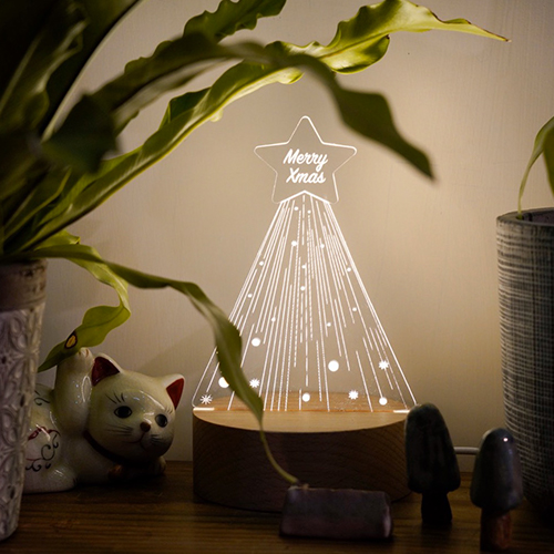 【可客製】Lighto光印樣 星形耶誕樹 小夜燈 聖誕禮物