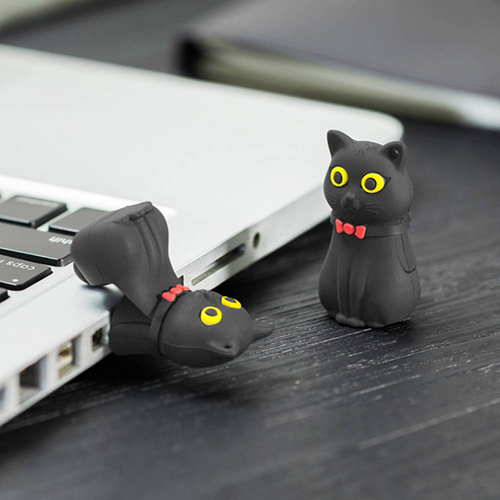 Bone蹦克 
造型隨身碟USB3.0 64G 喵喵貓