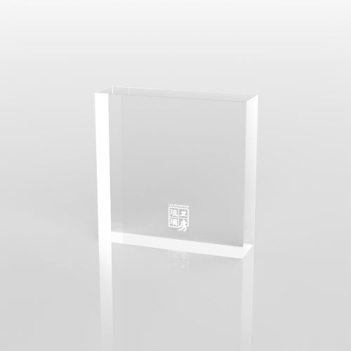 琉璃工房 LIULI 壓克力底座 ( 9x9x2.5 透明 ) 作品搭配的最佳首選