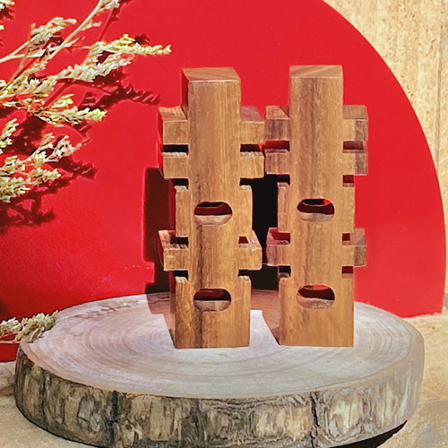 木城工坊 花好月圓 囍字印章-含刻字