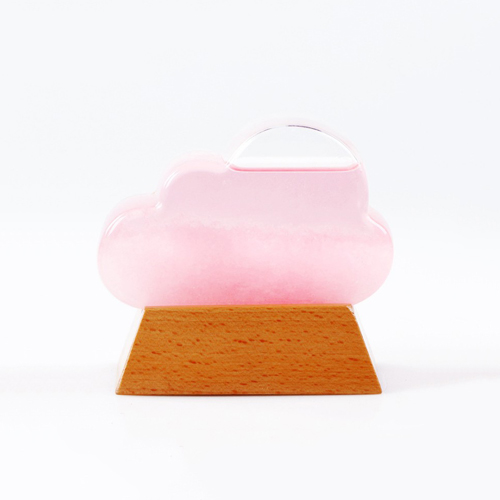 【3/29~5/31畢業季88折優惠】創意小物館 雲朵天氣瓶 粉色