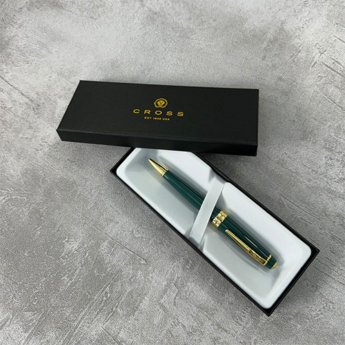 【8/26~9/1精選品牌8折優惠】美國 Cross Bailey Light 貝禮輕盈系列原子筆 亮綠金