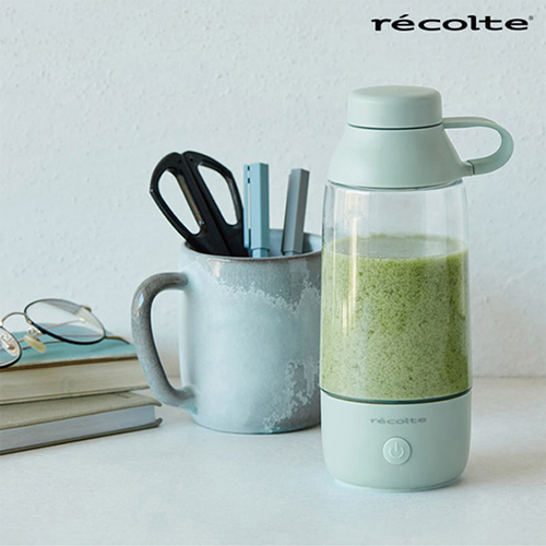 【挑戰全台最低價】日本 recolte Drink Mixer 隨行攪拌杯 冰心藍