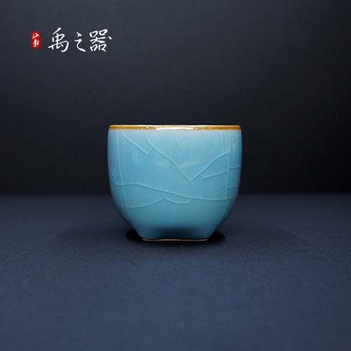 客客器器 禹之器《玉璽杯》青瓷茶杯