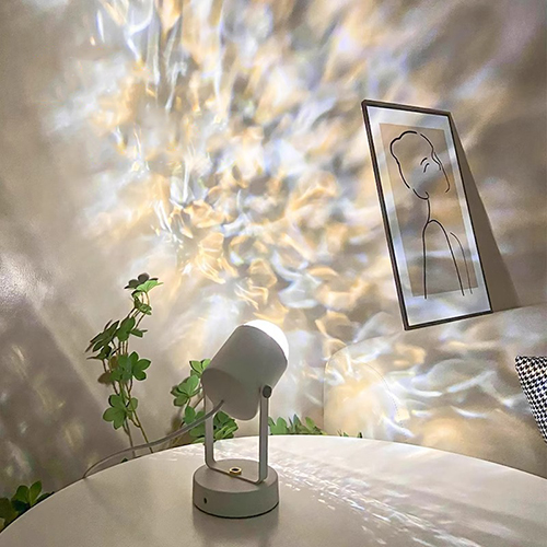 【1/2~8/31春日特惠85折】創意小物館 動態水波紋按鍵氛圍燈