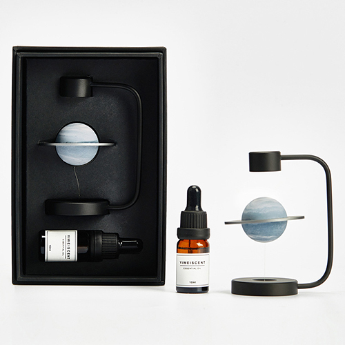創意小物館 懸浮小行星擴香擺飾 柏坊灰藍