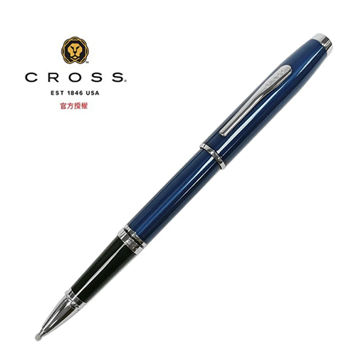 【7/8~7/14精選品牌8折優惠】CROSS 高雲系列 藍琺瑯白夾/紅琺瑯白夾 鋼珠筆