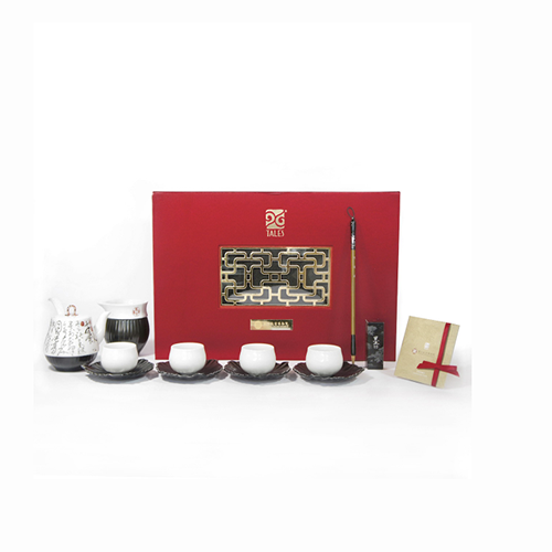 TALES 神話言 自敘帖品茗茶具組4入(自敘帖茶具組4入)