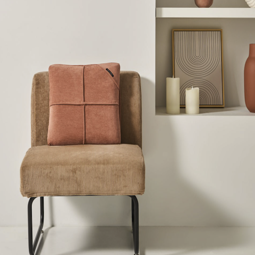 LOURDES 超薄輕奢Plus 3D溫熱按摩枕 AX-HC319(橙棕色)