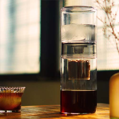 NEW設計款冰滴咖啡壺-600ml(煙燻黑)