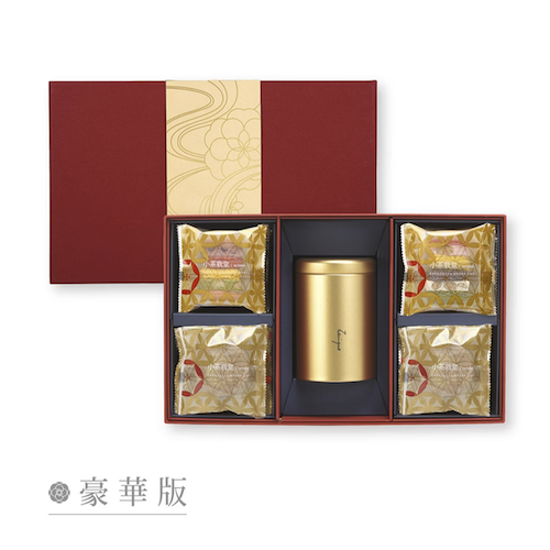 小茶栽堂 Zenique 紅香禮盒｜茶葉/法式點心(豪華版阿里山高山茶)