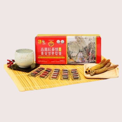 金蔘 GINSENG 高麗紅蔘鹿茸精膠囊830mg*120顆