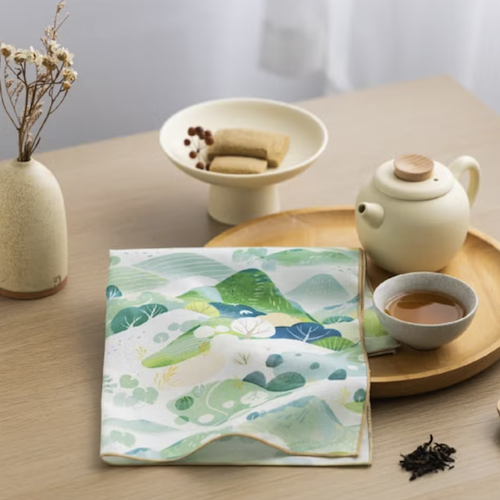 好感良物 【夏日遠足-與山飲茶】手巾 / 立體茶包