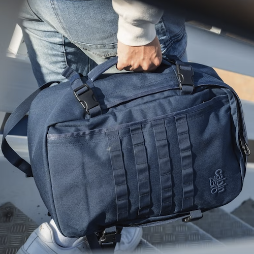 英國 CabinZero 輕旅登機後背包36L-軍用款2.0(旅行包/登山)(軍用款(藍)2.0)