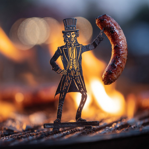 創意小物館 BBQ趣味燒烤支架 山姆大叔