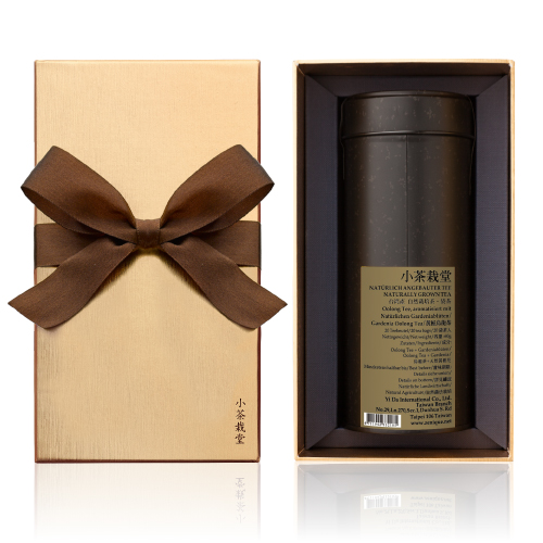 小茶栽堂 藏金禮盒 - 【古典罐- 黃梔烏龍茶】