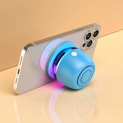 【挑戰全台最低價】創意小物館 磁吸防水支架音箱 天藍