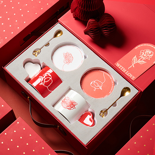 【11/3~12/31秋季85折優惠】創意小物館 慢慢相遇對杯禮盒組