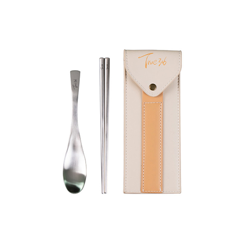 【11/3~12/31冬季85折優惠】家居生活雜貨舖 316不鏽鋼輕奢隨行餐具組 銀色