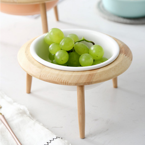 家居生活雜貨鋪 北歐陶瓷果盤碗-白