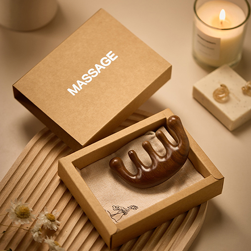 【11/3~12/31冬季85折優惠】家居生活雜貨舖 養生頭部按摩梳禮盒 檀木