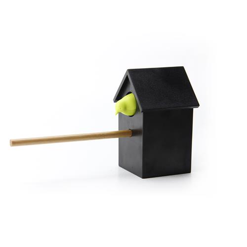 【FINAL CALL】QUALY 枝上雀兒-削鉛筆機 (黑屋綠鳥)