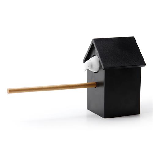 【FINAL CALL】QUALY 枝上雀兒-削鉛筆機 (黑屋白鳥)