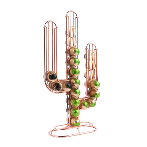 荷蘭 Present time 咖啡膠囊展示架 玫瑰金