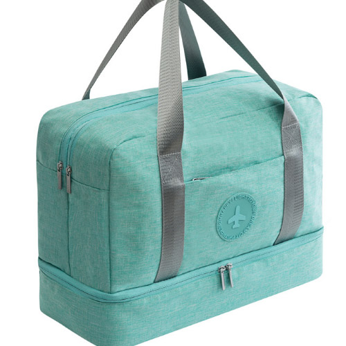 【11/3~12/31冬季85折優惠】家居生活雜貨舖 簡約時尚乾濕分離旅行運動包 蒂芙尼藍色