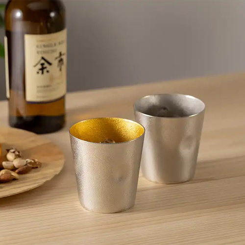 能作 NOUSAKU 純錫・金箔手感杯對杯禮盒