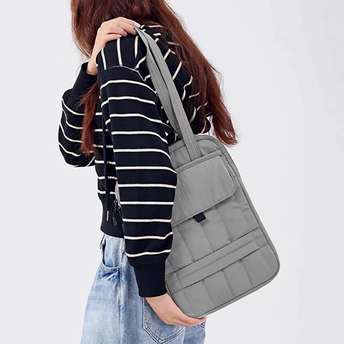 【1/2~8/31冬日特惠85折】家居生活雜貨舖 多用途單肩電腦托特包 灰色