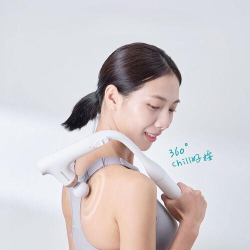 TAKASIMA 高島 Loop背鬆 | 百變按摩槍 M-1522 | 雙入自信白