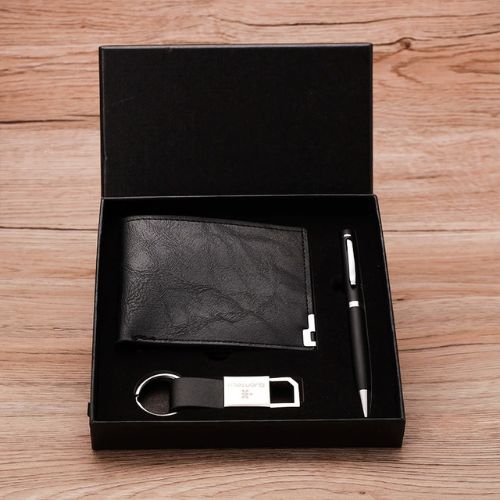 男士錢包套裝 鑰匙扣禮盒