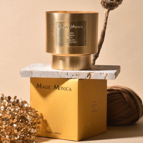 輕奢金屬杯香氛蠟燭